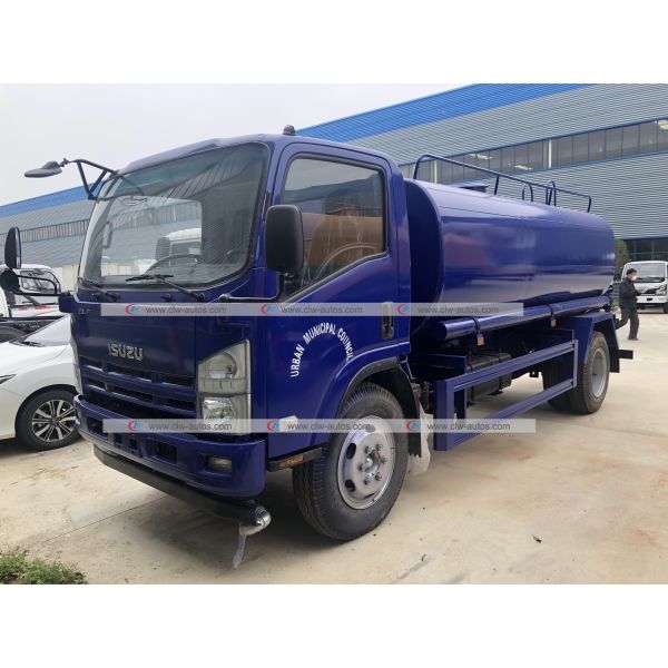 ISUZU 5tons Water Spraying Truck 5000L Water Bowser Tanker Transport Truck