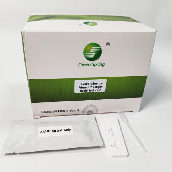 ISO9001 Avian Influenza Rapid Test Kit H7 Antigen Test Kit 50 Tests/Kit