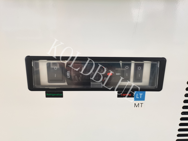 Plug In Open Top Island Freezer Chiller Switchable Dual Temperature Display Case LED Lights R290