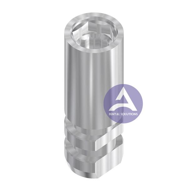 Implante 303F dental de aço inoxidável análogo