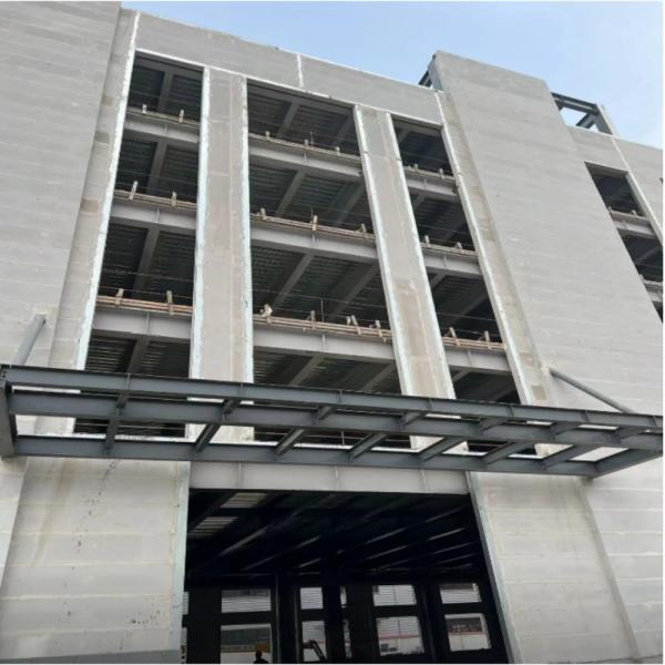 Multi Storey Prefabricated Office Building Steel Structure Lightweight Steel Frame Building