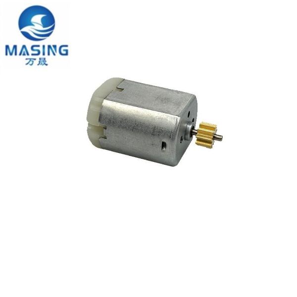 Brushed Permanent Magnet DC Motor 12V Micro Flat Motor With Metal Gear
