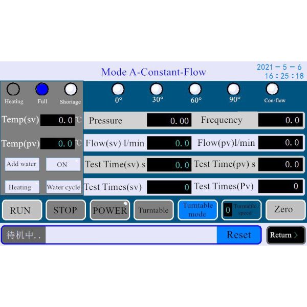 18 Испытательная камера распыления воды IPX9K, испытательное оборудование 8Mpa-10Mpa IPX9K