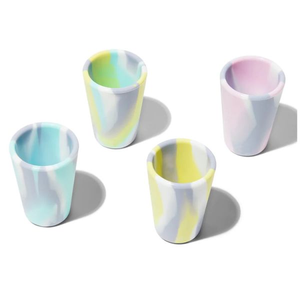 Silipint Silicone Shot Glasses 1.5Oz Unbreakable Reusable Silicone Cups