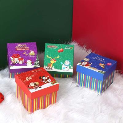 As cookies do saco de papel dos doces da caixa de Eve Apple Custom Paper Packaging do Natal encaixotam o empacotamento