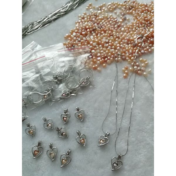 DIY Fashion Wish Pearl Love Pearl Necklace Surprise Gift for everybody