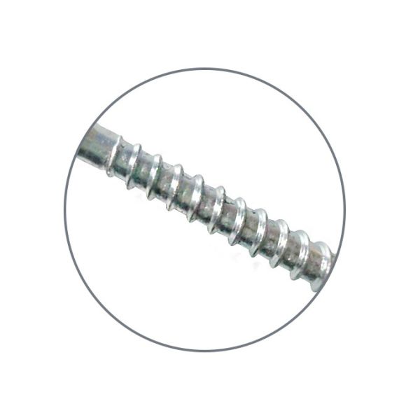 Galvanized Buildings Din571 Hex Head Wood Screw White Zinc Plated