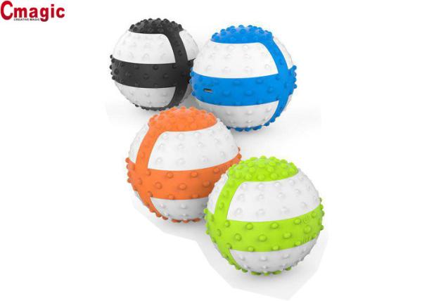 Massage Function Wireless Bluetooth Speaker Phone , Colorful Magic Wireless Ball Speaker