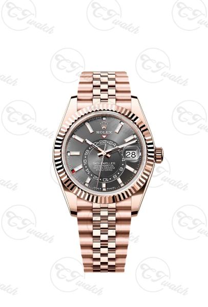 Movimiento de reloj clon Skywalker de 42MM 9001 Espejo de zafiro
