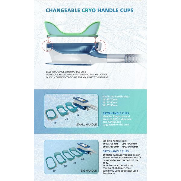 1200W Cryolipolysis 360 Fat Freeze Machine For Body Contouring And Fat Reduction