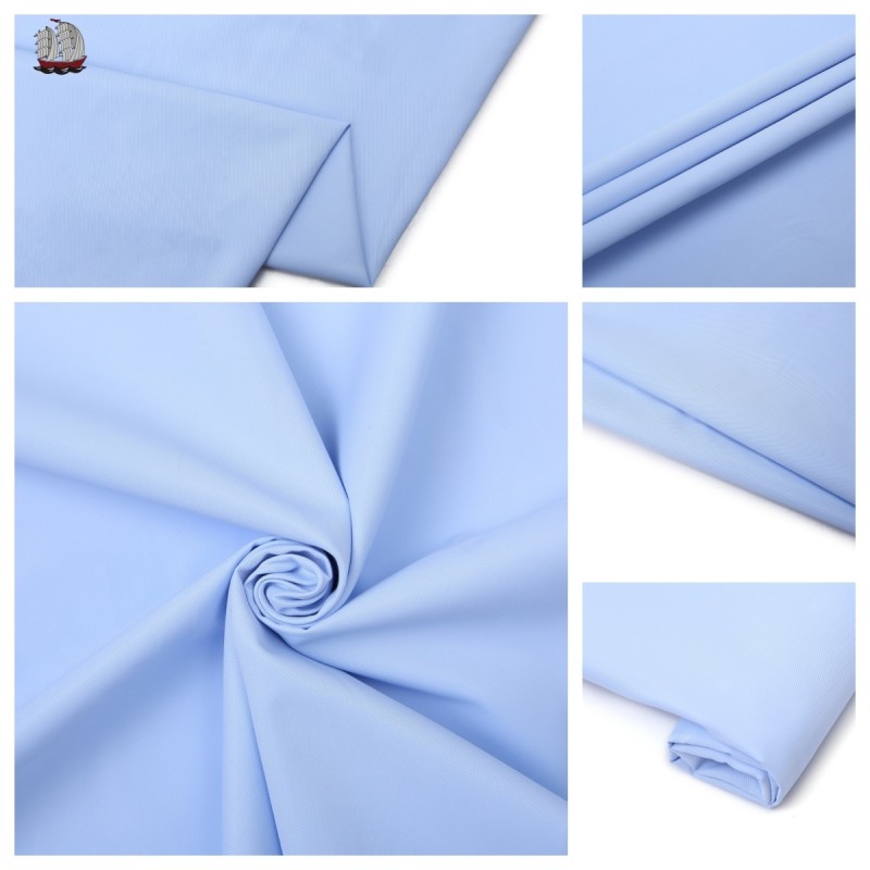 T55% C45% Suiting Fabric 125gsm Micro Hidden Vertical Stripe Fabric Fade Resistant