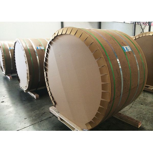 HVAC Air Conditioner Anodized Aluminum Sheet Coil Stock Covered With Blue Film