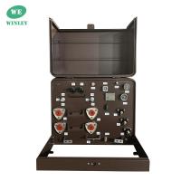 Transformateur monté sur une plate-forme de 1 phase Transformateur de distribution immergé dans l'huile 7200V Normes ANSI IEEE