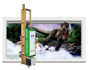 Impressora mural Machine da parede 90v-246v exterior, máquina imprimindo de Digitas da parede