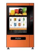 Vendeuse automatique complète pour une vente pratique de crème glacée avec système de télécommande et d'alerte