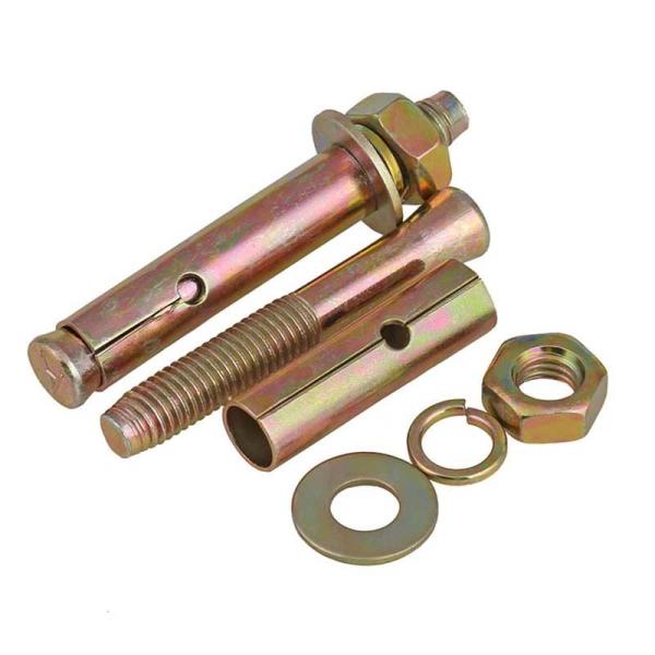Grade 4.8 Stainless Steel Hex Head Bolts Stud Anchors 50-200mm For Concrete