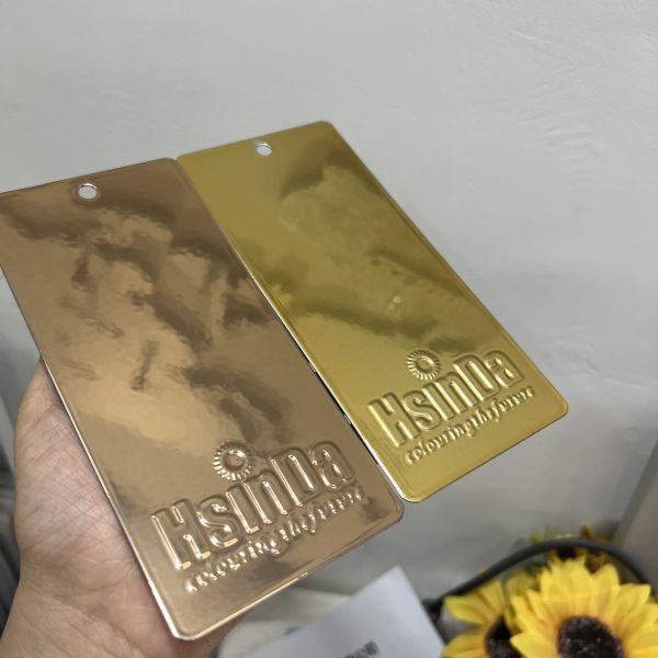 Pintura de recubrimiento en polvo electrostático de poliéster para metales, bronce, cromado, ilusión de latón y cobre Hsinda