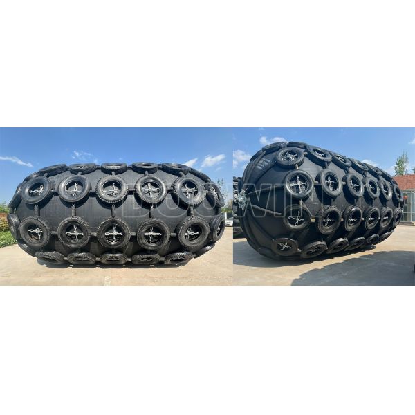 Yokohama Pneumatic Rubber Fenders Lightweight Net Type / Sling Type