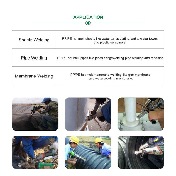 Extrusion Welding Machine SWT-NS610A Metabo Motor