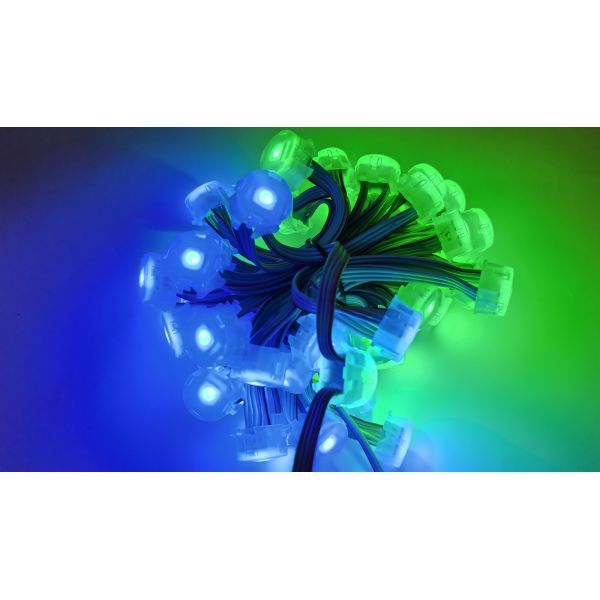 19.83mm 12V SMD3535 IP67 0.3W Waterproof LED Point Light Flexible 120 Beam Angle PC Material Lighting