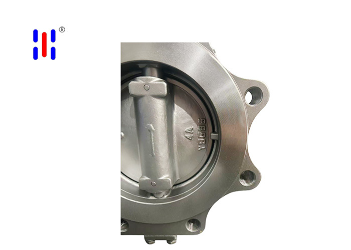 Metallurgical Grade Triple Offset Butterfly Valve 6Inch 150LB 4A Duplex Steel Lug Soft Seal