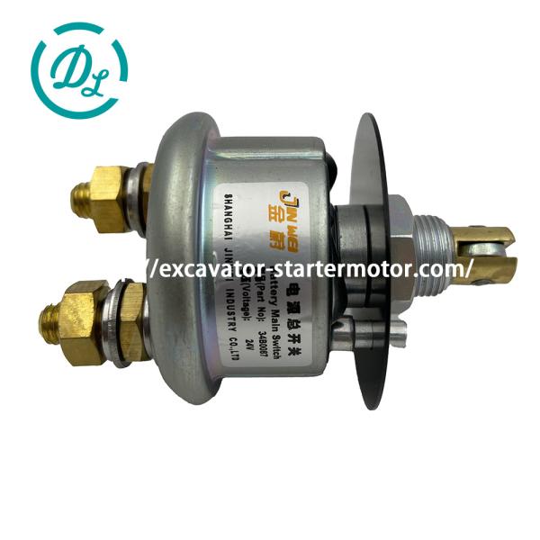 Battery Main Switch 803608695 34B0087 24VDC Jinwei Excavator XE35U