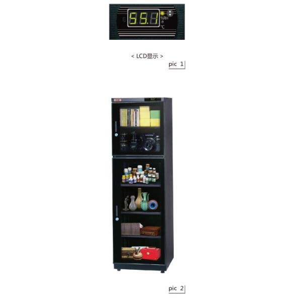 White Anti Static Dry Box Temperature and Humidity Control Cabinet Accessory