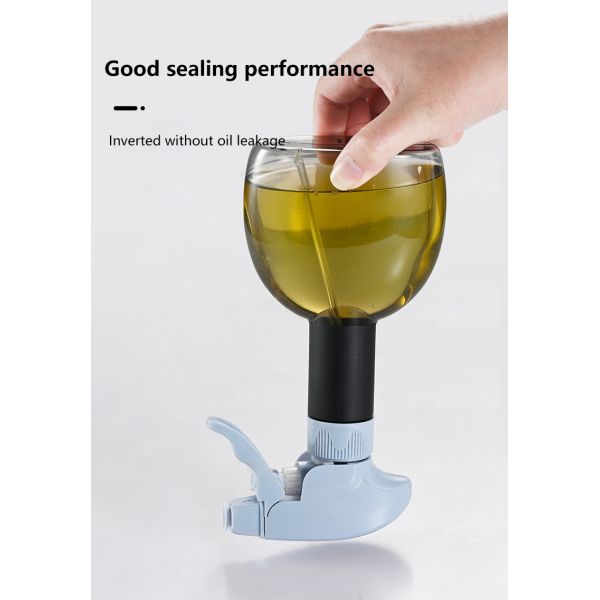 Бутылки брызг пищевого масла Petg качества еды господин Распределитель 280ml Refillable красный