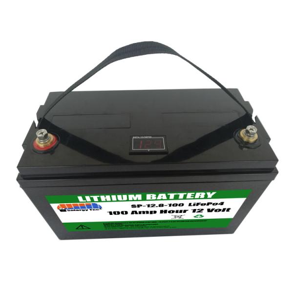 Thermal Proof 12v 100ah Lithium Ion Battery LFP 12V Solar Battery 30lbs