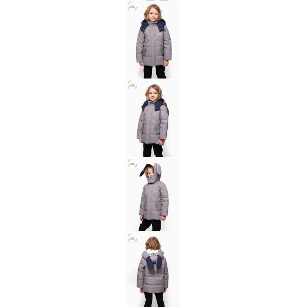 Bilemi Baby Thick Lovely Warm Parkas Detachable Cap Down Jacket Winter Boys Downcoat Baby Suit