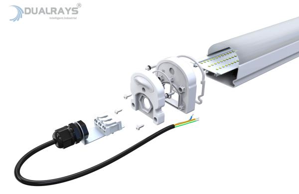 A prova do vapor 160LPW conduziu a tri prova das luzes IK10 IP66 com 5 anos de garantia