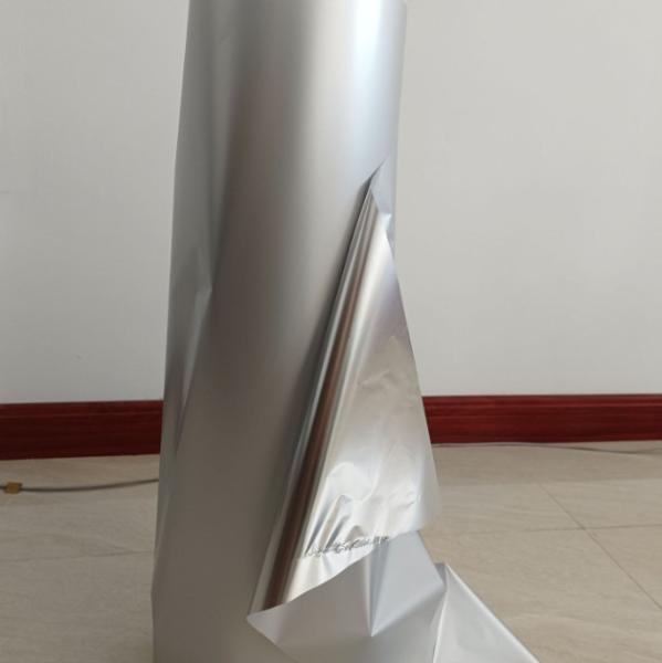 PET Matt Aluminum Film, Double-sided Matt Aluminum Film Yin and Yang Film, PET Film Of Yin and Yang
