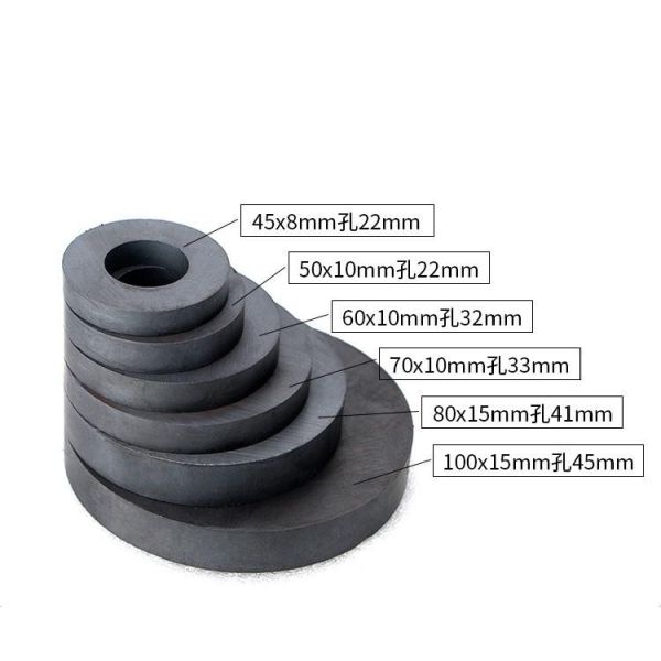 Большое кольцо формирует керамический магнит феррита для громкого диктора