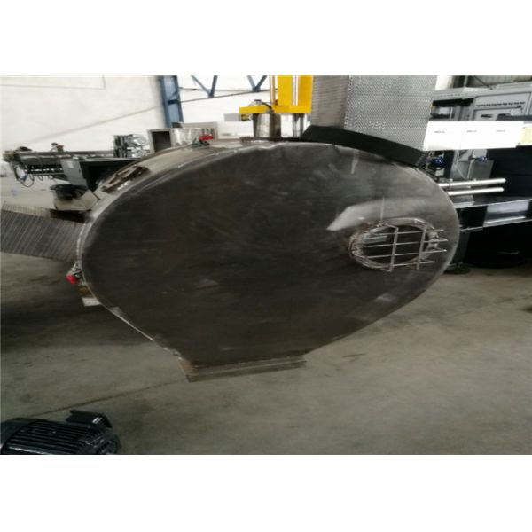 500kg/hr Industrial Two Stage Extruder Pvc Compounding Machine Highly Efficient