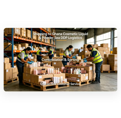 Reliable DDP Shipping Australia Sea Freight For Cosmetic Liquid / Powder