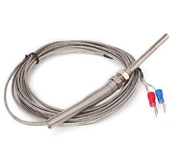 High Quality Stainless Steel High Temperature -100 To 1250 Degree Thermocouple K Type 100mm Probe Sensors
