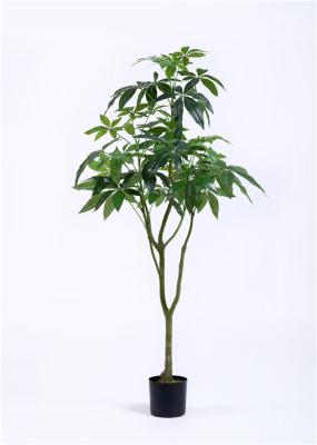 Money Tree Artificial House Plants , Artificial Trees For Living Room Environment Friendly