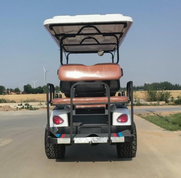 20% de capacité d'escalade 6 places chariot de golf 60V contrôle électrique complet intelligent pour une conduite sûre et confortable