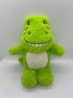 2023 Nova Chegada 12IN Bebê Brinquedos Plush Dinossauro T-Rex Com Grelha & Rattle Fábrica BSCI