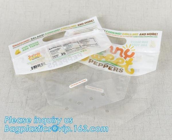 Stand Up Roasted Chicken Packaging Bags With Zip Top hot roast, rotisserie chicken bag, microwaveable bag, slide plastic