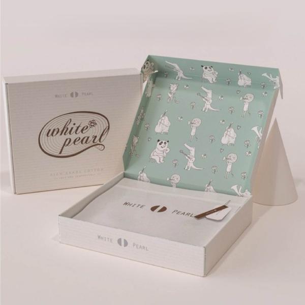 Colorful Mailer Box Double Sided Custom Printing Foldable Airplane Box Logo