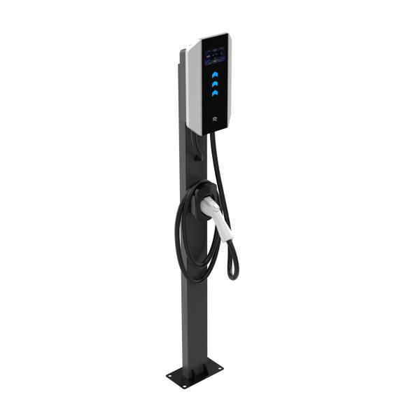 7kW/11kW/22kW Smart EV Wall Charger Type 2 Plug RFID Card Access Mobile App IP65 Protection Level