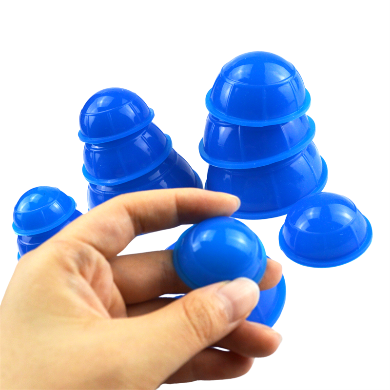 Silicone Suction Cupping Set Series 12 Pcs Face Guasha Wrinkle Removal Skin Care Spa Beauty Therapy Cups for Body Muscles
