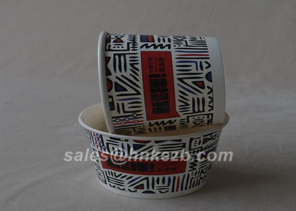 Unfolded 12oz Disposable Paper Cups Single / Double / Ripple Wall For Ice Cream