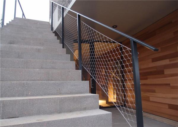 2.0mm Stainless Steel Rope Mesh Flexible Protection Safety Net Balustrade Cable Webnet
