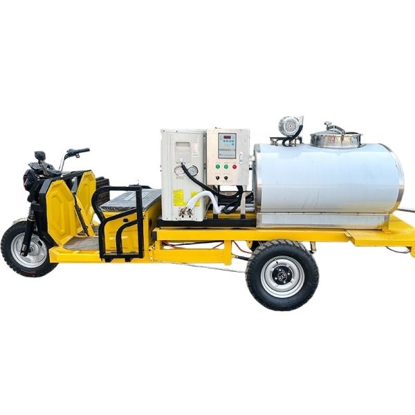 Mobile Milk Cooling Tank Tricycle