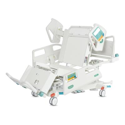 Mobília de nutrição elétrica Multifunction luxuosa do hospital da cama de ICU ajustável