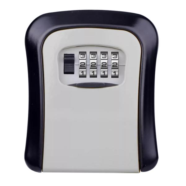 Key Storage Outdoor 4 Digits Wall Mounted Combination Key Lock Box Key Lock Safe Box