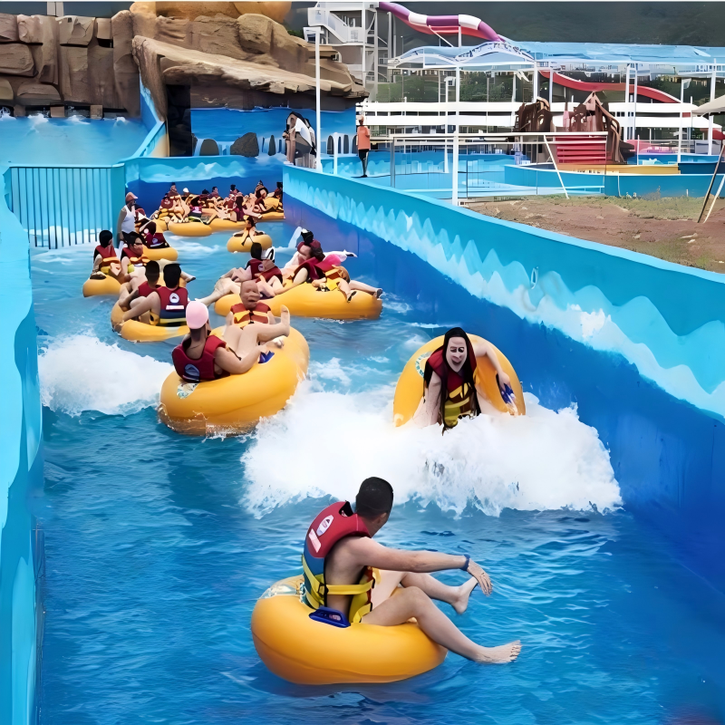 Flash Flood Canyon Water Park Lazy River Aqua Park Water Column Spray