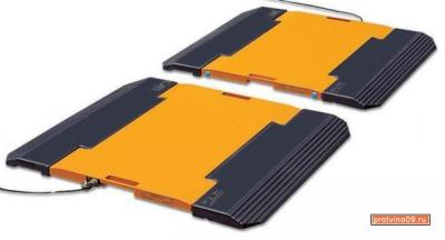Vibration Resistant Truck Axle Scales Wheel Loader Platform Portable Axle Weigh Scales